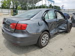 2013 Volkswagen Jetta Se Gray vin: 3VWDP7AJ1DM306248