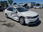 2013 Volkswagen Jetta Se White vin: 3VWDP7AJ1DM362528