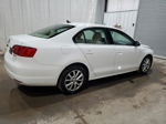 2013 Volkswagen Jetta Se White vin: 3VWDP7AJ1DM449555