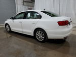 2013 Volkswagen Jetta Se White vin: 3VWDP7AJ1DM449555