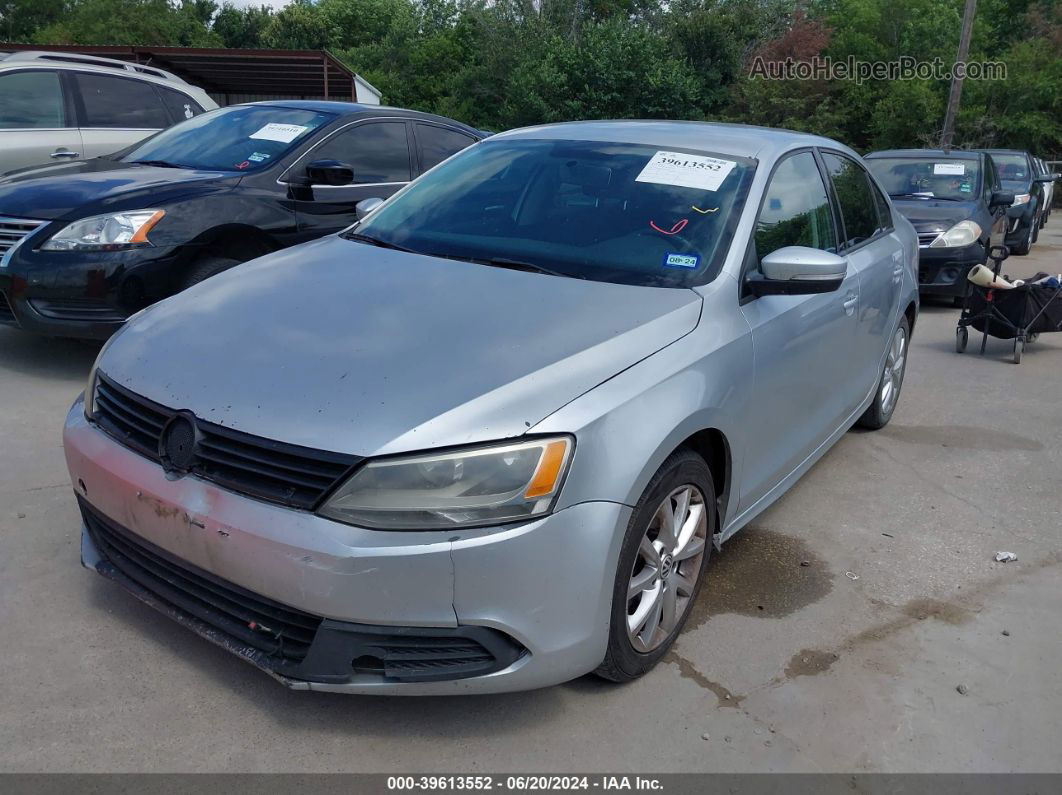 2012 Volkswagen Jetta 2.5l Se Light Blue vin: 3VWDP7AJ2CM069865