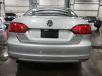 2012 Volkswagen Jetta Se Silver vin: 3VWDP7AJ2CM085595