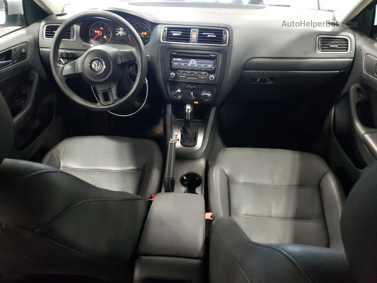 2012 Volkswagen Jetta Se Silver vin: 3VWDP7AJ2CM085595