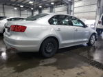 2012 Volkswagen Jetta Se Silver vin: 3VWDP7AJ2CM085595