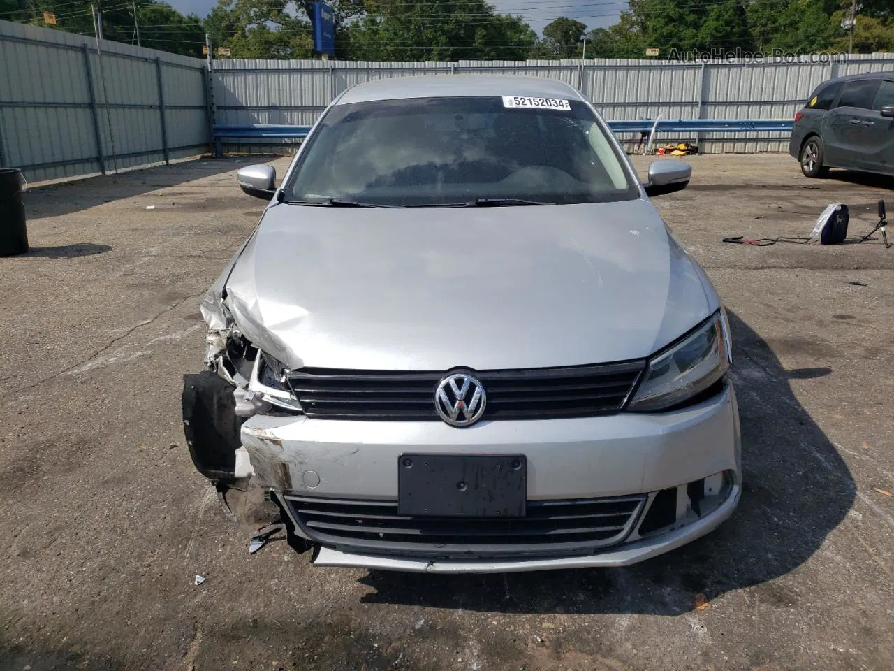 2012 Volkswagen Jetta Se Silver vin: 3VWDP7AJ2CM112777