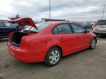 2012 Volkswagen Jetta Se Красный vin: 3VWDP7AJ2CM119826