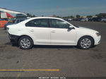 2012 Volkswagen Jetta 2.5l Se White vin: 3VWDP7AJ2CM129742