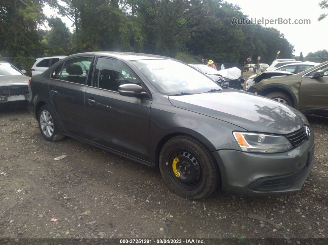 2012 Volkswagen Jetta Sedan Se W Gray vin: 3VWDP7AJ2CM348006