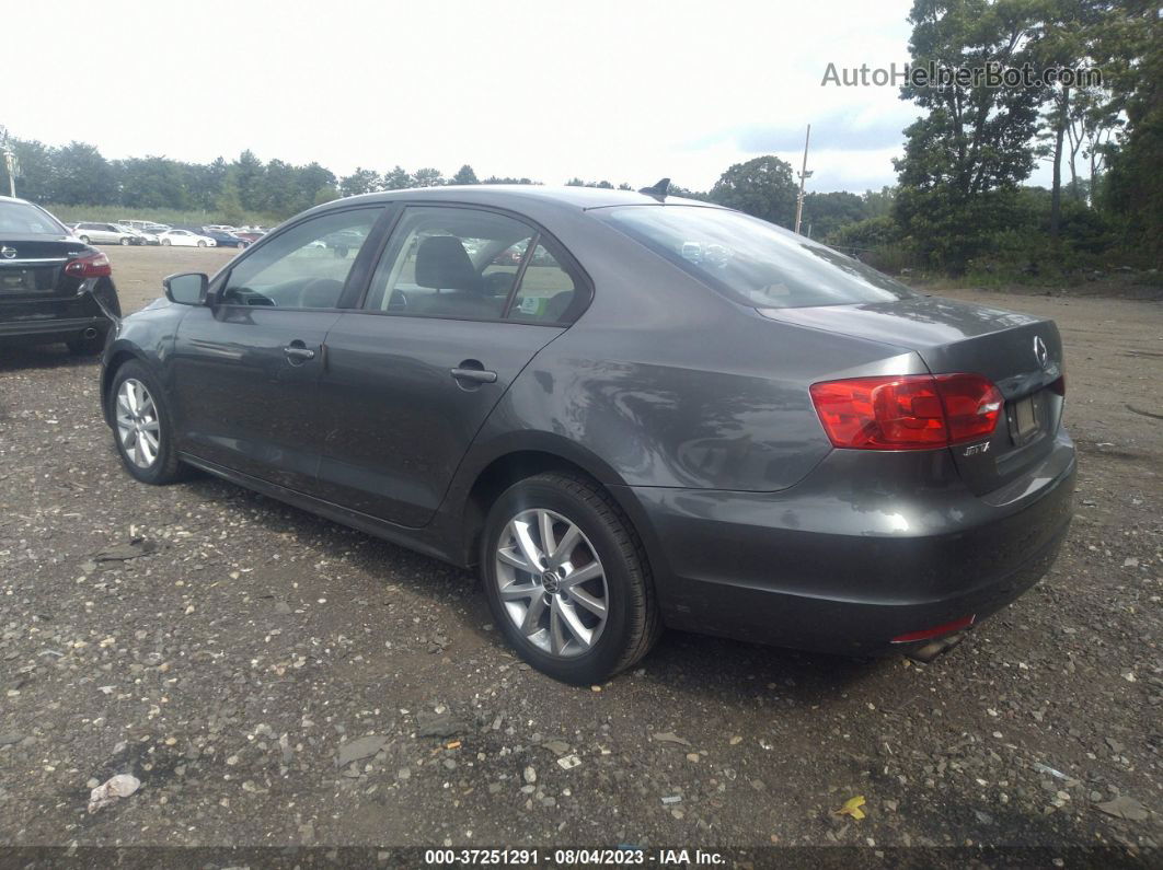 2012 Volkswagen Jetta Sedan Se W Gray vin: 3VWDP7AJ2CM348006