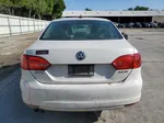 2012 Volkswagen Jetta Se White vin: 3VWDP7AJ2CM365291