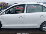 2012 Volkswagen Jetta 2.5l Se White vin: 3VWDP7AJ2CM415719