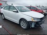 2012 Volkswagen Jetta 2.5l Se White vin: 3VWDP7AJ2CM415719