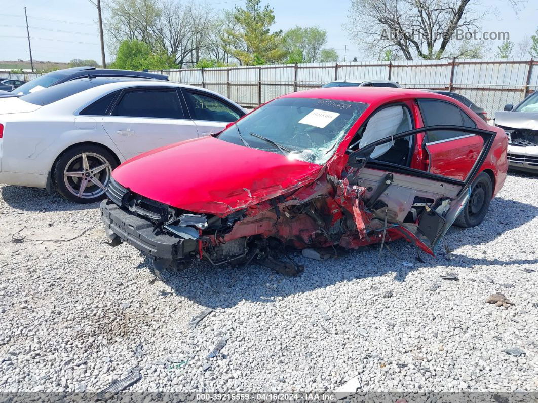 2013 Volkswagen Jetta 2.5l Se Red vin: 3VWDP7AJ2DM290951