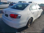 2013 Volkswagen Jetta 2.5l Se White vin: 3VWDP7AJ2DM292506