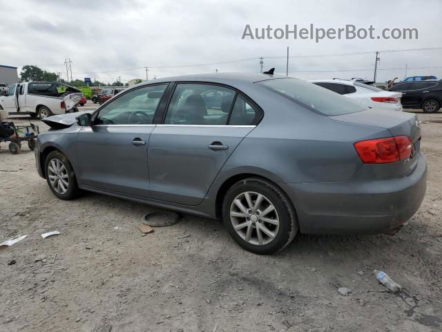 2013 Volkswagen Jetta Se Gray vin: 3VWDP7AJ2DM350128