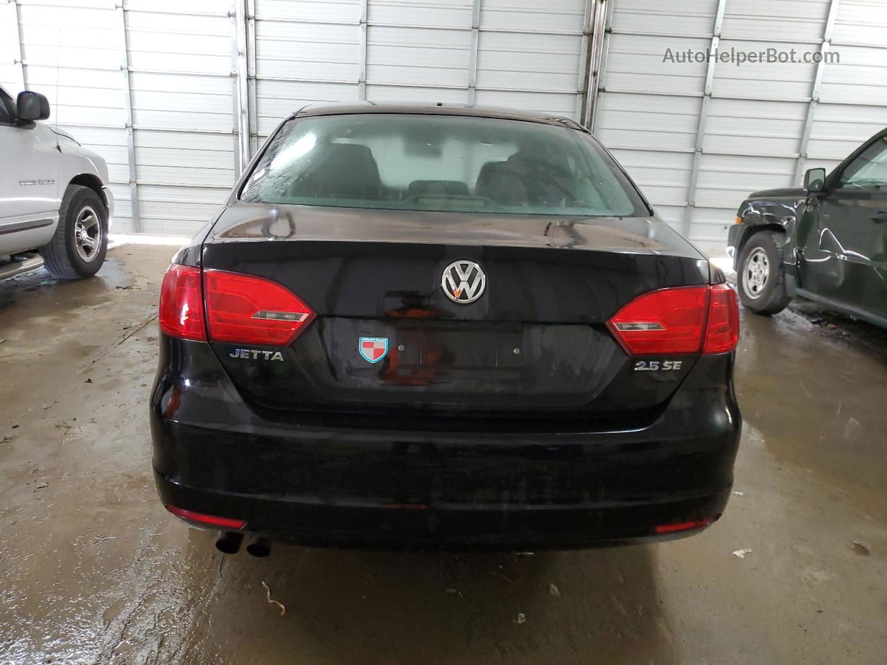 2013 Volkswagen Jetta Se Черный vin: 3VWDP7AJ2DM380262