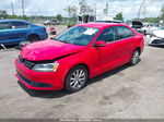 2013 Volkswagen Jetta 2.5l Se Red vin: 3VWDP7AJ2DM405886