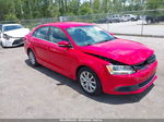 2013 Volkswagen Jetta 2.5l Se Red vin: 3VWDP7AJ2DM405886