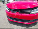 2013 Volkswagen Jetta 2.5l Se Красный vin: 3VWDP7AJ2DM405886