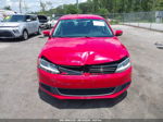 2013 Volkswagen Jetta 2.5l Se Красный vin: 3VWDP7AJ2DM405886