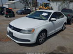 2013 Volkswagen Jetta 2.5l Se White vin: 3VWDP7AJ2DM455509