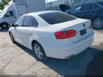 2012 Volkswagen Jetta 2.5l Se White vin: 3VWDP7AJ3CM100850