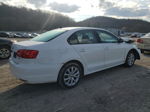 2012 Volkswagen Jetta Se White vin: 3VWDP7AJ3CM306511