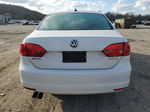 2012 Volkswagen Jetta Se White vin: 3VWDP7AJ3CM306511