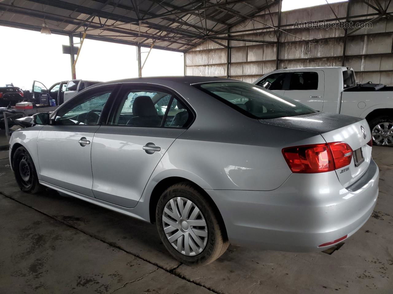 2012 Volkswagen Jetta Se Серебряный vin: 3VWDP7AJ3CM309473