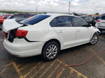 2012 Volkswagen Jetta Se White vin: 3VWDP7AJ3CM329335