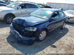 2012 Volkswagen Jetta Sedan Se Pzev Blue vin: 3VWDP7AJ3CM382598