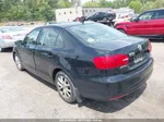 2012 Volkswagen Jetta 2.5l Se Черный vin: 3VWDP7AJ3CM392984