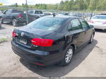 2012 Volkswagen Jetta 2.5l Se Black vin: 3VWDP7AJ3CM392984