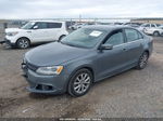 2013 Volkswagen Jetta 2.5l Se Gray vin: 3VWDP7AJ3DM257554