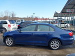 2013 Volkswagen Jetta 2.5l Se Синий vin: 3VWDP7AJ3DM267484