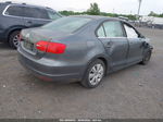 2013 Volkswagen Jetta 2.5l Se Blue vin: 3VWDP7AJ3DM281157