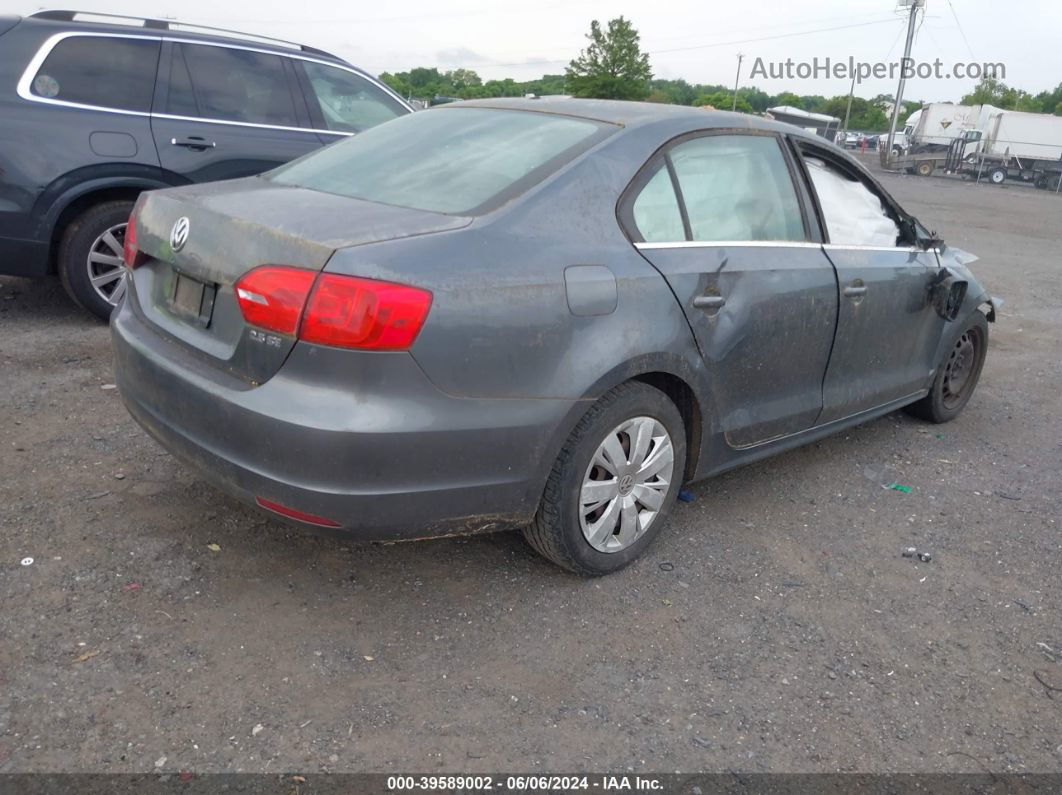 2013 Volkswagen Jetta 2.5l Se Blue vin: 3VWDP7AJ3DM281157