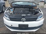 2013 Volkswagen Jetta 2.5l Se White vin: 3VWDP7AJ3DM363132