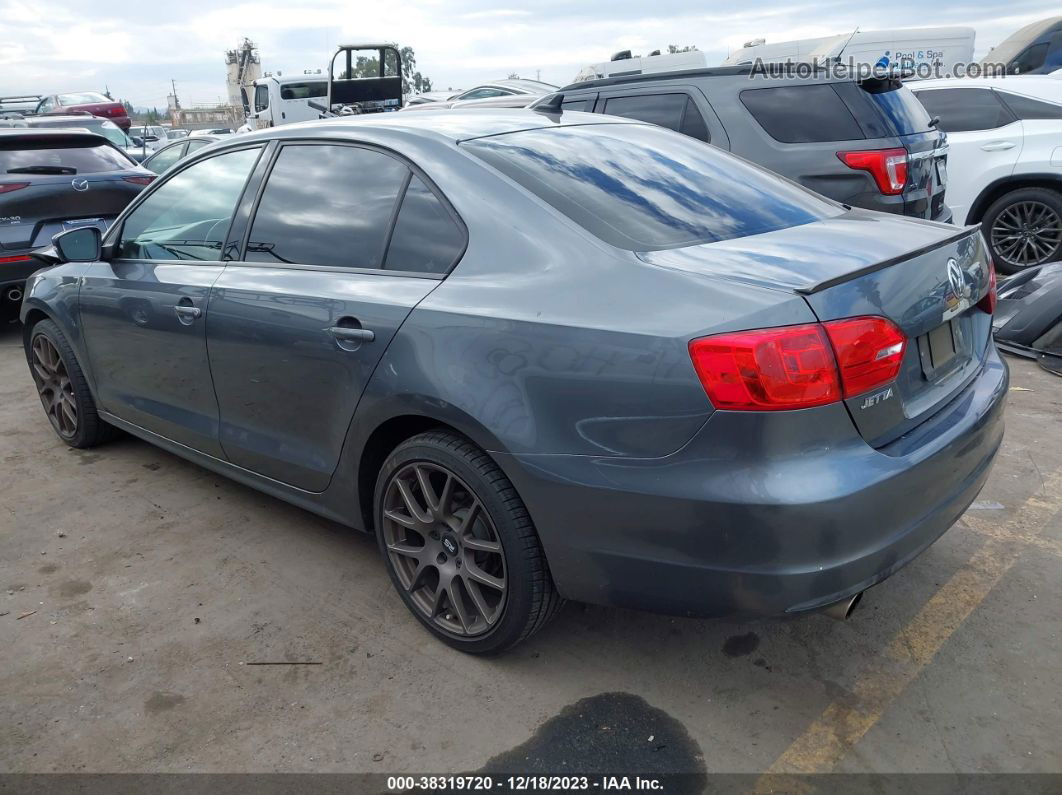 2013 Volkswagen Jetta 2.5l Se Gray vin: 3VWDP7AJ3DM399368