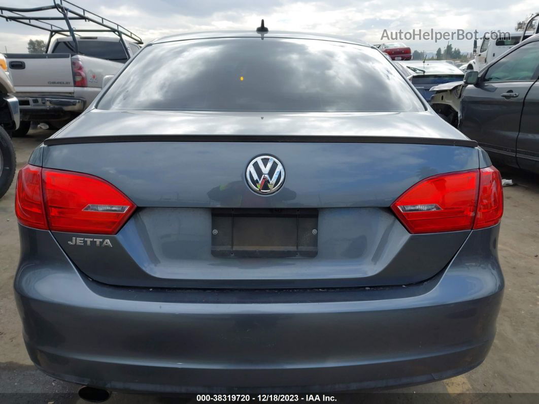 2013 Volkswagen Jetta 2.5l Se Gray vin: 3VWDP7AJ3DM399368