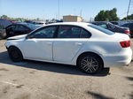 2012 Volkswagen Jetta Se White vin: 3VWDP7AJ4CM111372