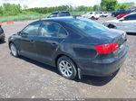 2012 Volkswagen Jetta 2.5l Se Black vin: 3VWDP7AJ4CM132724