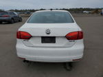 2012 Volkswagen Jetta Se White vin: 3VWDP7AJ4CM300121