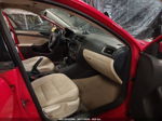 2012 Volkswagen Jetta 2.5l Se Красный vin: 3VWDP7AJ4CM309675