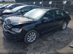 2012 Volkswagen Jetta 2.5l Se Black vin: 3VWDP7AJ4CM312186