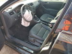 2012 Volkswagen Jetta Se Black vin: 3VWDP7AJ4CM370265