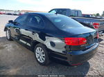 2012 Volkswagen Jetta Se Black vin: 3VWDP7AJ4CM420775