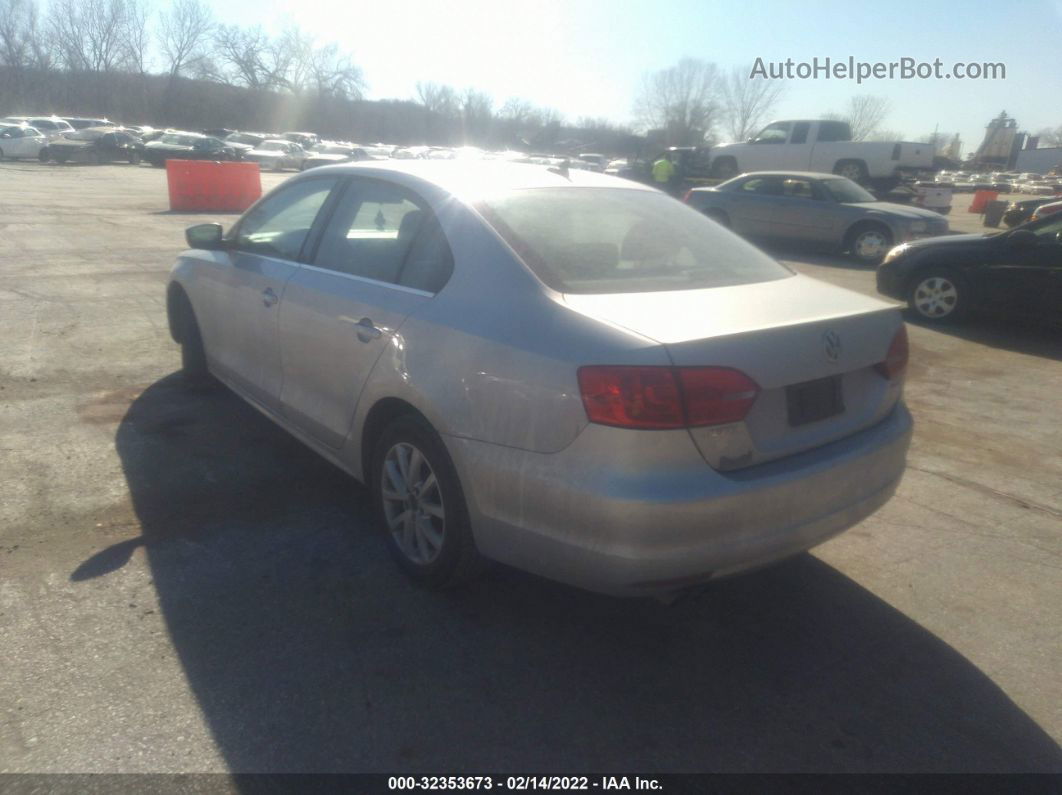 2013 Volkswagen Jetta 2.5l Se Silver vin: 3VWDP7AJ4DM376004