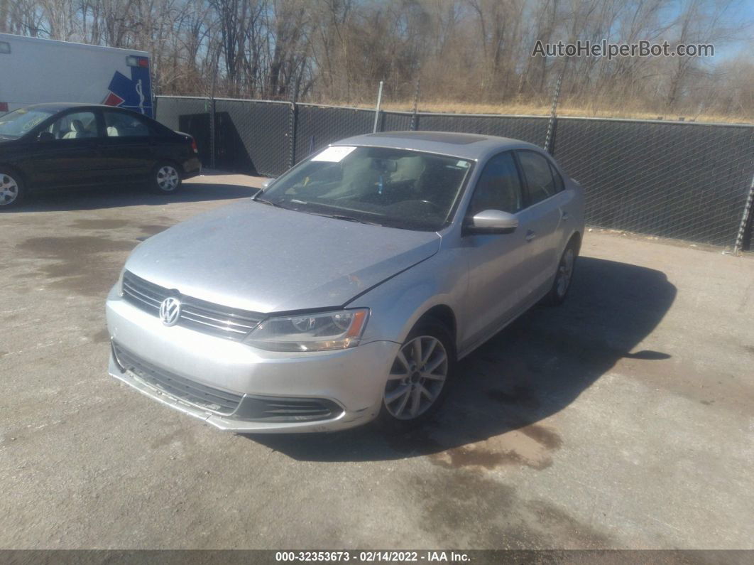 2013 Volkswagen Jetta 2.5l Se Silver vin: 3VWDP7AJ4DM376004