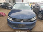 2013 Volkswagen Jetta 2.5l Se Dark Blue vin: 3VWDP7AJ4DM408515